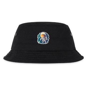 Space Adventure - Kinder Bucket Hat - Schwarz - Vorne