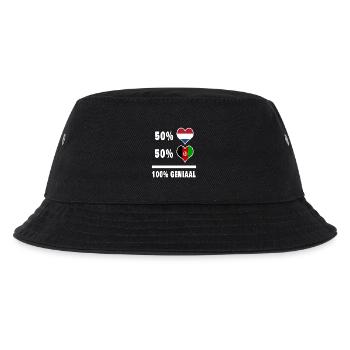 Afghanistan et Pays-Bas 100% Genius Flag - Bob Enfant - noir - Devant