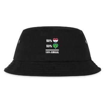 Brésil et Pays-Bas 100% Genius Flag - Bob Enfant - noir - Devant