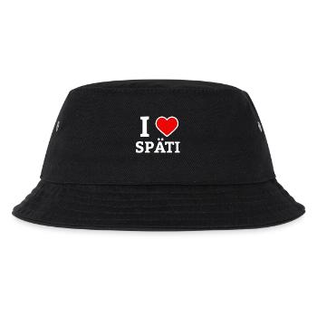 I Love Späti - <3 Heart - Berlin Culture Humour - w - Bob Enfant - noir - Devant