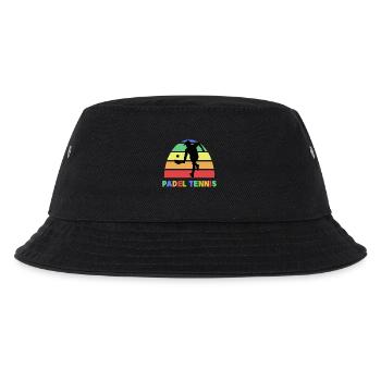 Sport Padel Tennis Leisure Balls Rackets - Kids’ Bucket Hat - black - Front