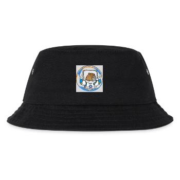 Astro Kappen - Kinder Bucket Hat - Schwarz - Vorne