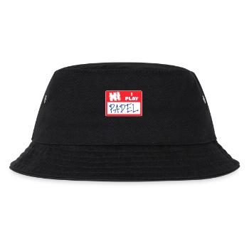 Spieler Turnier Statement Padel Padelspiel Tennis - Kinder Bucket Hat - Schwarz - Vorne