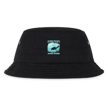 Scuba Diver Ozean Taucher - Kinder Bucket Hat - Schwarz - Vorne