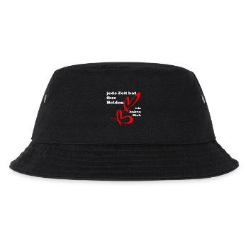 Jede Zeit hat ihre Helden, wir haben dich ! Toll ! - Kinder Bucket Hat - Schwarz - Vorne