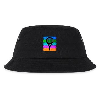 Padel Sport Racket Leisure Padel Game Fans - Kids’ Bucket Hat - black - Front