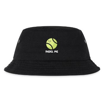 Sportart Padel Spieler Bälle Statement Padelspiel - Kinder Bucket Hat - Schwarz - Vorne