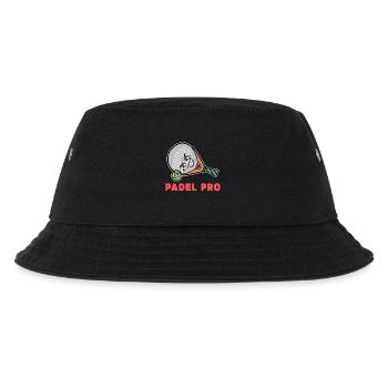 Padel Training Player Statement Tournament Racket - Kids’ Bucket Hat - black - Front