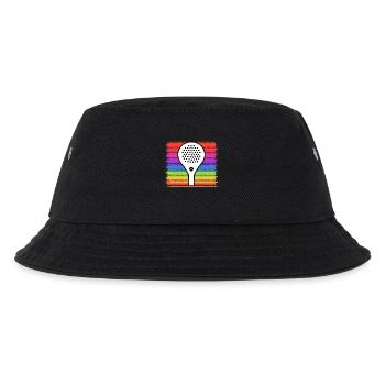 Racket Padel Sport Tennis Padel Game Serve - Kids’ Bucket Hat - black - Front