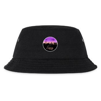 Leipzig Fine Skyline - Kids’ Bucket Hat - black - Front