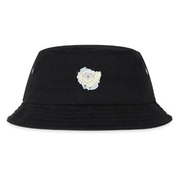 Lioba Seidenhuhn, Hurra - Kinder Bucket Hat - Schwarz - Vorne