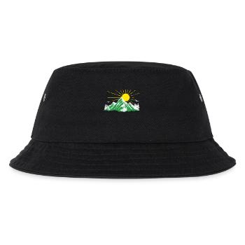 Mountains, Nature, Hiking, Nature lovers, Glaciers - Kids’ Bucket Hat - black - Front