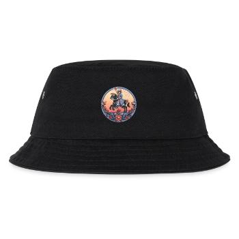 Sorbische Folklore – Reiter und Festtradition - Kinder Bucket Hat - Schwarz - Vorne