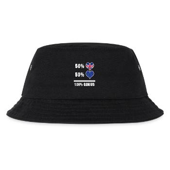 Europe et Grande-Bretagne 100% Genius Flag - Bob Enfant - noir - Devant