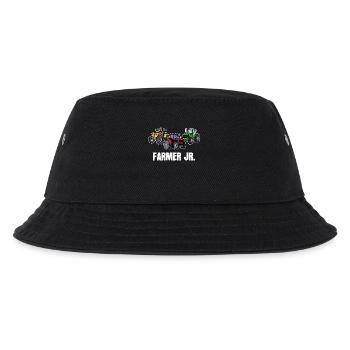 Traktor Statement Jungbauer Landmaschinen Ackerbau - Kinder Bucket Hat - Schwarz - Vorne