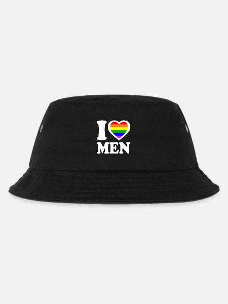 I love men - Bob Enfant - noir