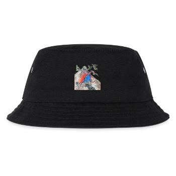LOVE NATURE - Kids’ Bucket Hat - black - Front