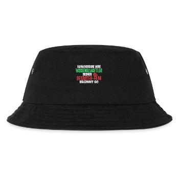 Film Schauen Movies Statement Dvd Abend Kinoabend - Kinder Bucket Hat - Schwarz - Vorne