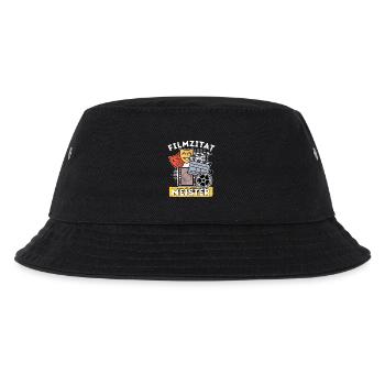 Filmabend Theater Movies Statement Cineast Filme - Kinder Bucket Hat - Schwarz - Vorne