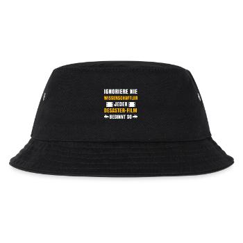 Kinoabend Theater Streaming Movies Statement Filme - Kinder Bucket Hat - Schwarz - Vorne