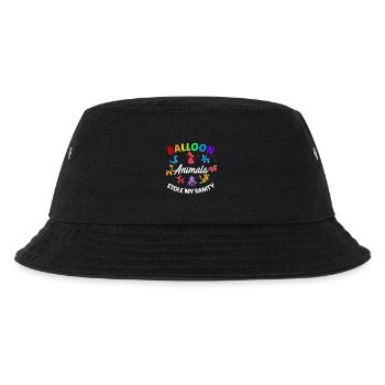 Balloon Twisting Design - Kids’ Bucket Hat - black - Front