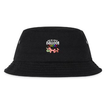 Balloon Twisting Design - Kids’ Bucket Hat - black - Front