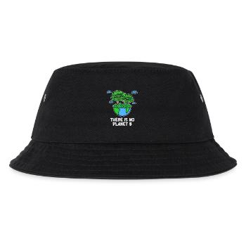 Mother Earth Planet Statement Tree Conservation - Kids’ Bucket Hat - black - Front