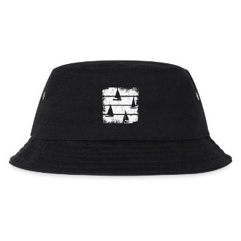 Segelschiffe - Kinder Bucket Hat - Schwarz - Vorne