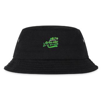Baum Mutter Natur Umwelt Erde Umweltschutz Planet - Kinder Bucket Hat - Schwarz - Vorne