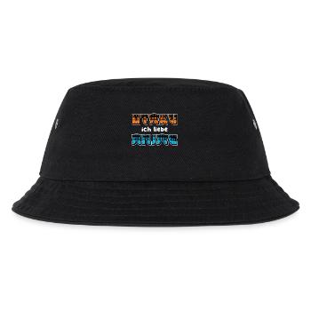 Manga Statement Anime Comic Otaku Japanisch - Kinder Bucket Hat - Schwarz - Vorne