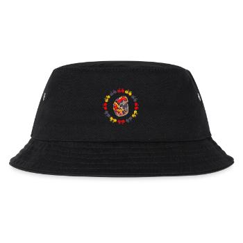 fahrrad e 202 g - Kinder Bucket Hat - Schwarz - Vorne