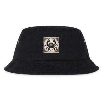 Zodiac Cancer - Kinder Bucket Hat - Schwarz - Vorne