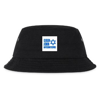 Gegen jeden antisemitismus - Kinder Bucket Hat - Schwarz - Vorne