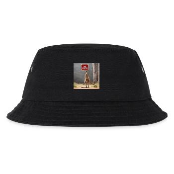 NoJumping - Kangaroo MEME - Kinder Bucket Hat - Schwarz - Vorne
