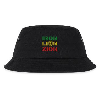 iron lion zion, rasta colours - Bob Enfant - noir - Devant