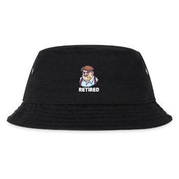 Retirement Saying Pensioner Retiree Leisure - Kids’ Bucket Hat - black - Front