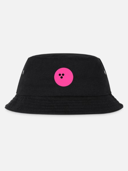 Bowlingkugel, Bowling - Kinder Bucket Hat - Schwarz
