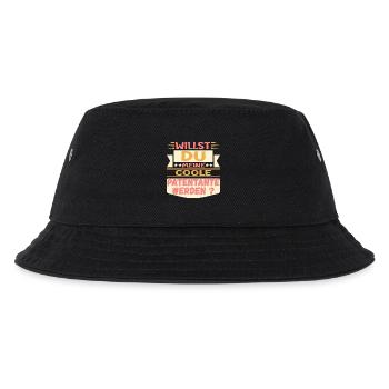PATENTANTE WERDEN - TAUFE CHRISTLICHE GEMEINDE - Kinder Bucket Hat - Schwarz - Vorne