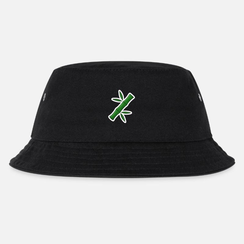 Bambus! - Kinder Bucket Hat - Schwarz