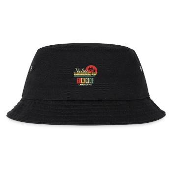 1990 Jubiläumsgeschenk 1990 Limitierte Auflage 1990 - Kinder Bucket Hat - Schwarz - Vorne