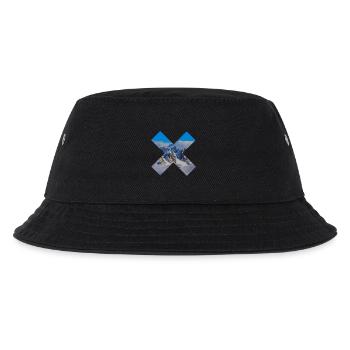 Abstract snow-capped mountains - Kids’ Bucket Hat - black - Front