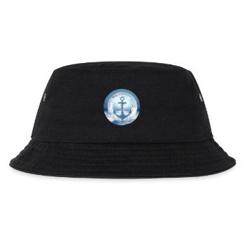 Anker Eis Schnee vereist - Kinder Bucket Hat - Schwarz - Vorne