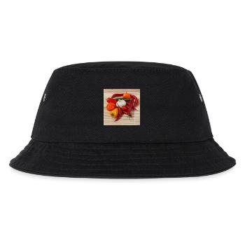 CHILI’s-Runde - Kinder Bucket Hat - Schwarz - Vorne