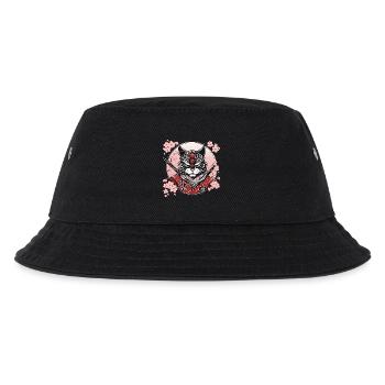Démoniaque Kawaii Neko Samurai : chat samouraï - Bob Enfant - noir - Devant