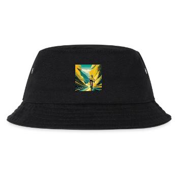 Autobahn zum Yellow Glory - Kinder Bucket Hat - Schwarz - Vorne