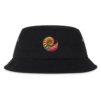 Nautilus Shell - Kids’ Bucket Hat - black - Front