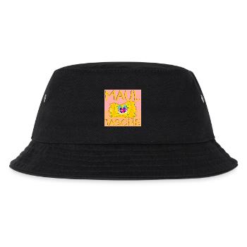 Maultaschen Clown - Kinder Bucket Hat - Schwarz - Vorne