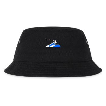 Wakeboard Stunt Kitesurfer Wassersport Wakesurfen - Kinder Bucket Hat - Schwarz - Vorne