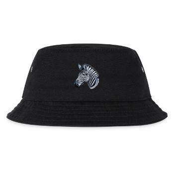 Zebra - Kinder Bucket Hat - Schwarz - Vorne