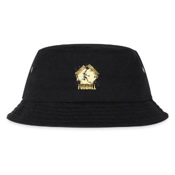 Emotionen - Leidenschaft - Fußball - Kinder Bucket Hat - Schwarz - Vorne